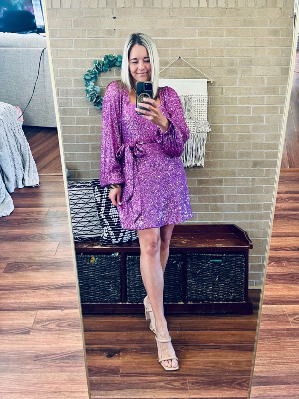 Show Me Your Mumu Sequin Mini Dress - Picture 1 of 5